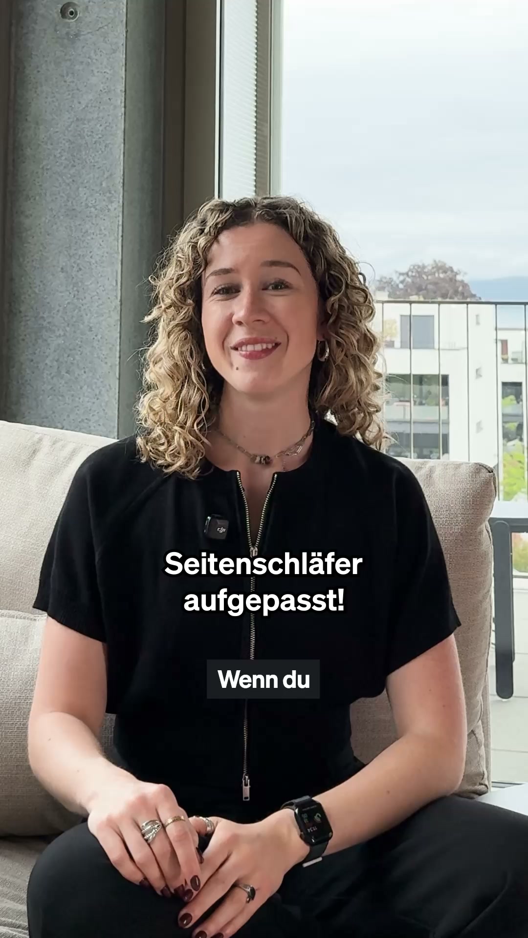 Blackroll Facebook ad: Für erholsamere Nächte