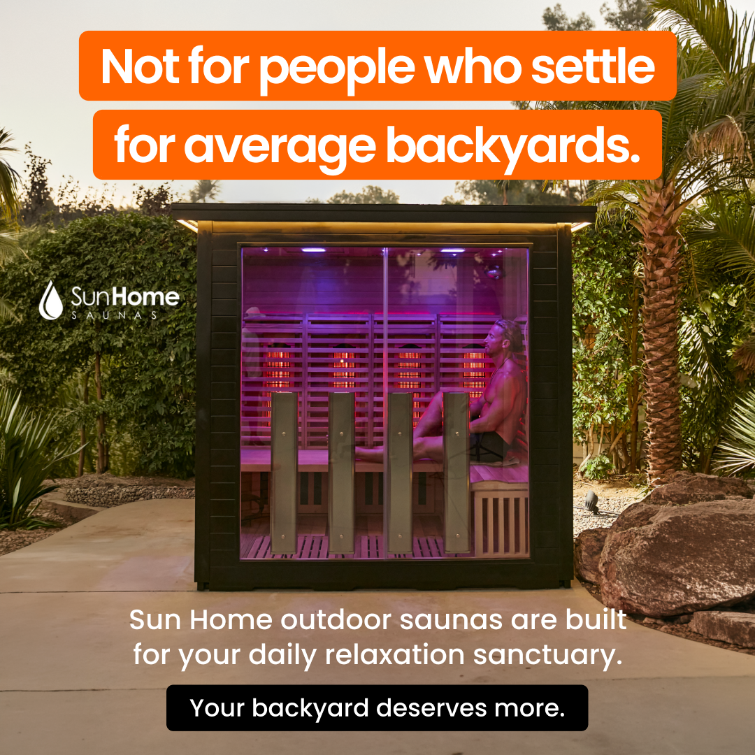 Sun Home Saunas Facebook ad