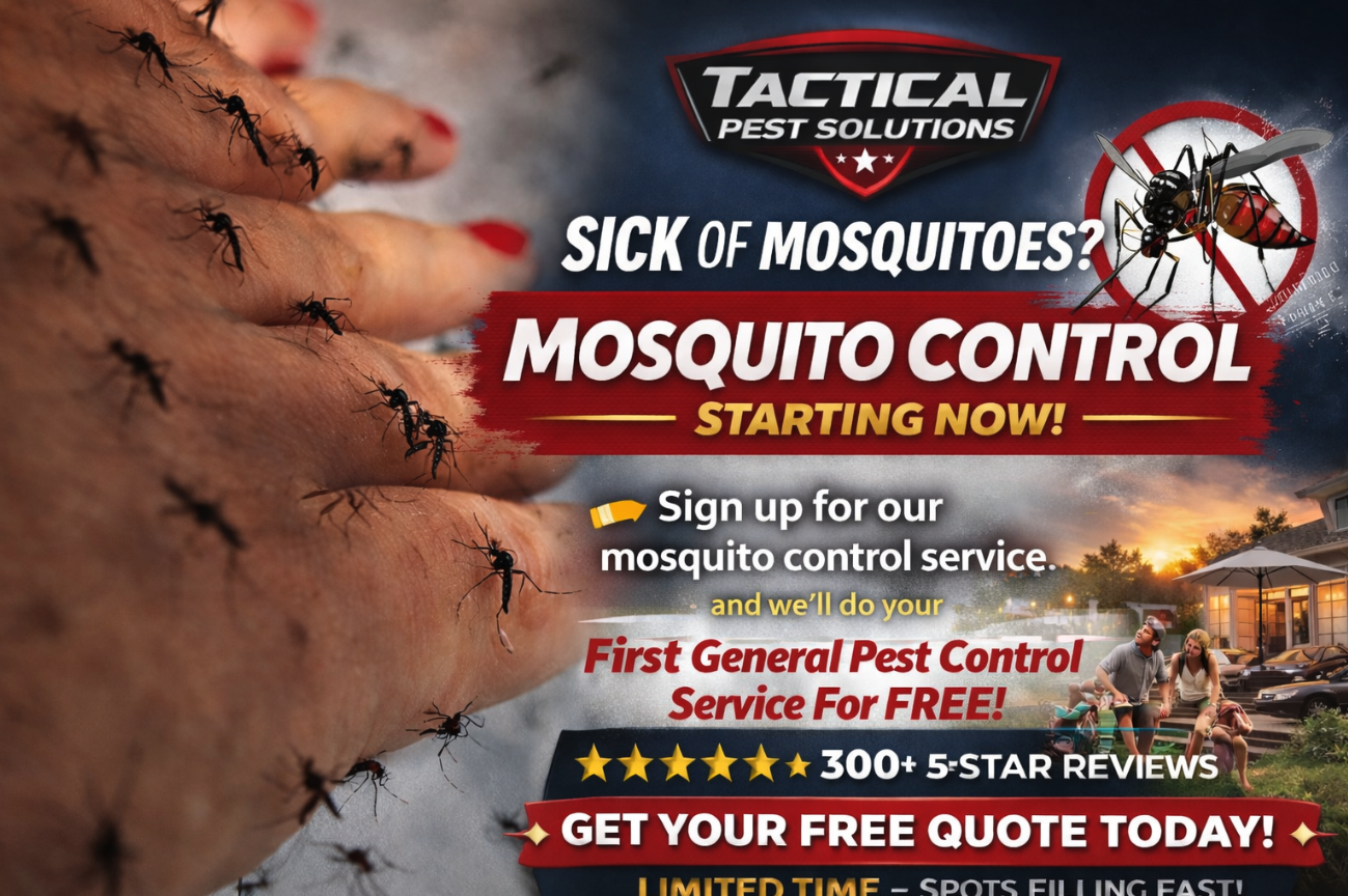 Tactical Pest Solutions Facebook ad