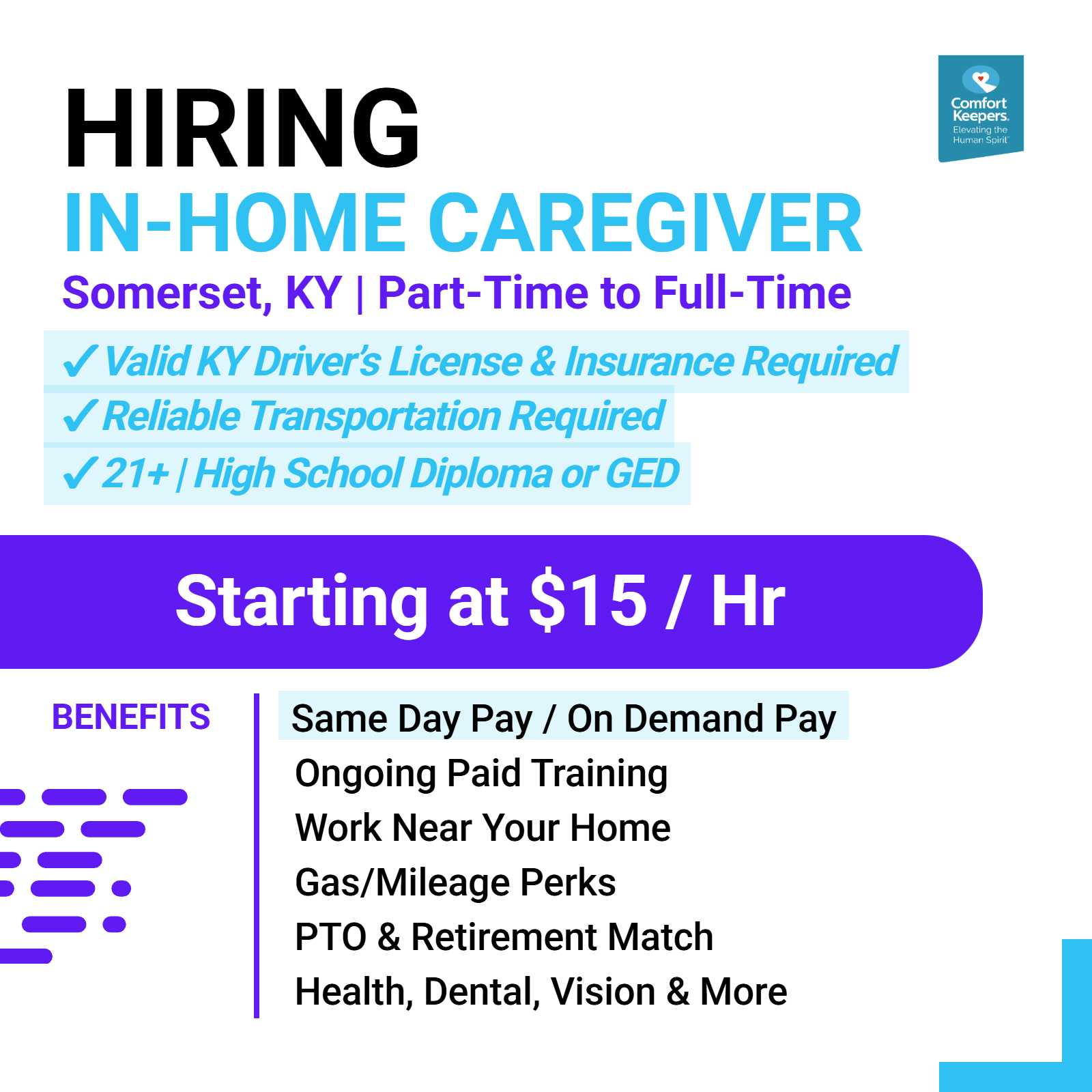 Hireline Healthcare Jobs Facebook ad