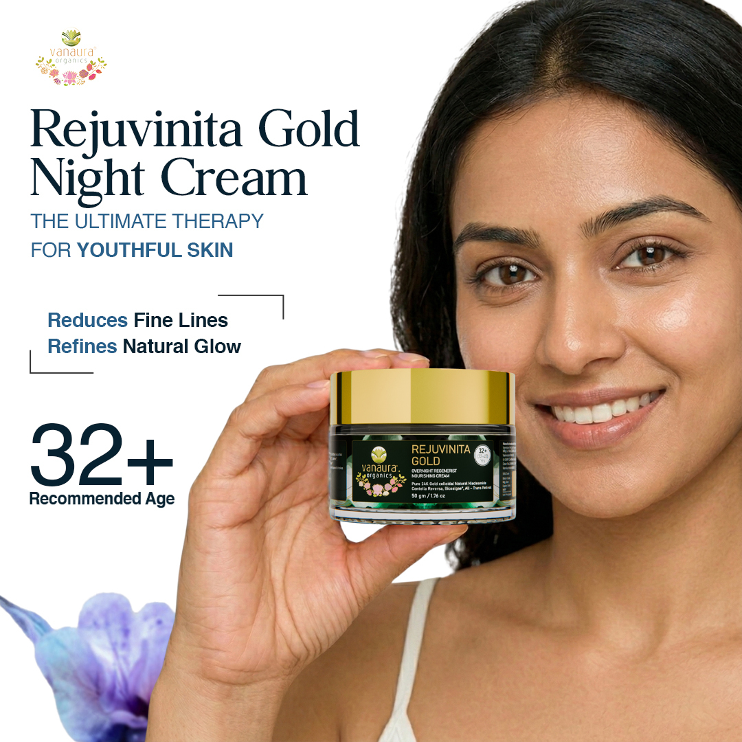 Vanaura Organics - Organic Ayurvedic Skincare & Haircare Facebook ad