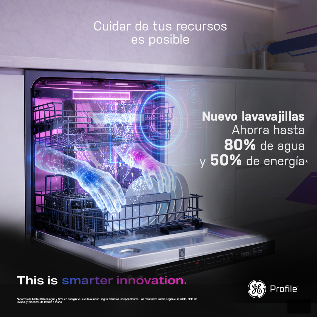 GE Profile México Facebook ad: Lavavajillas Empotrable 16 servicios Acero Inoxidable GE…