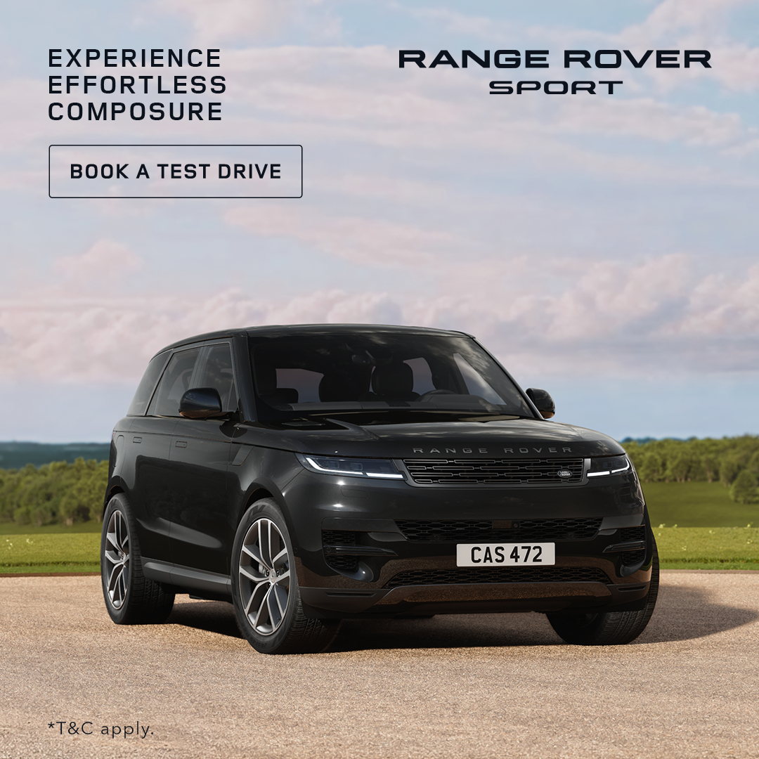 Testdriveguru Car Facebook ad: Range Rover Sport.