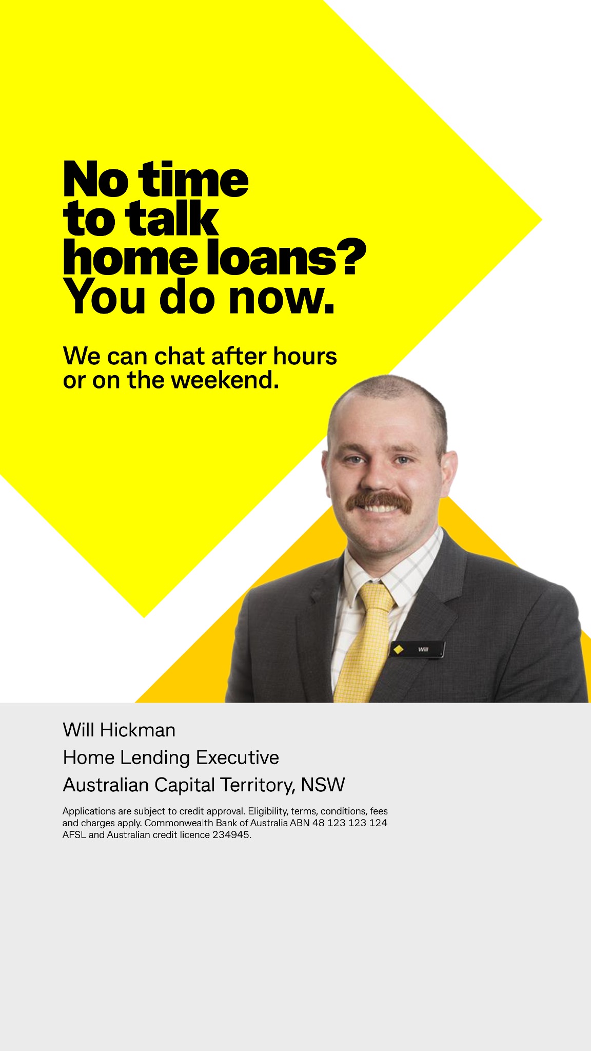 Commonwealth Bank Facebook ad