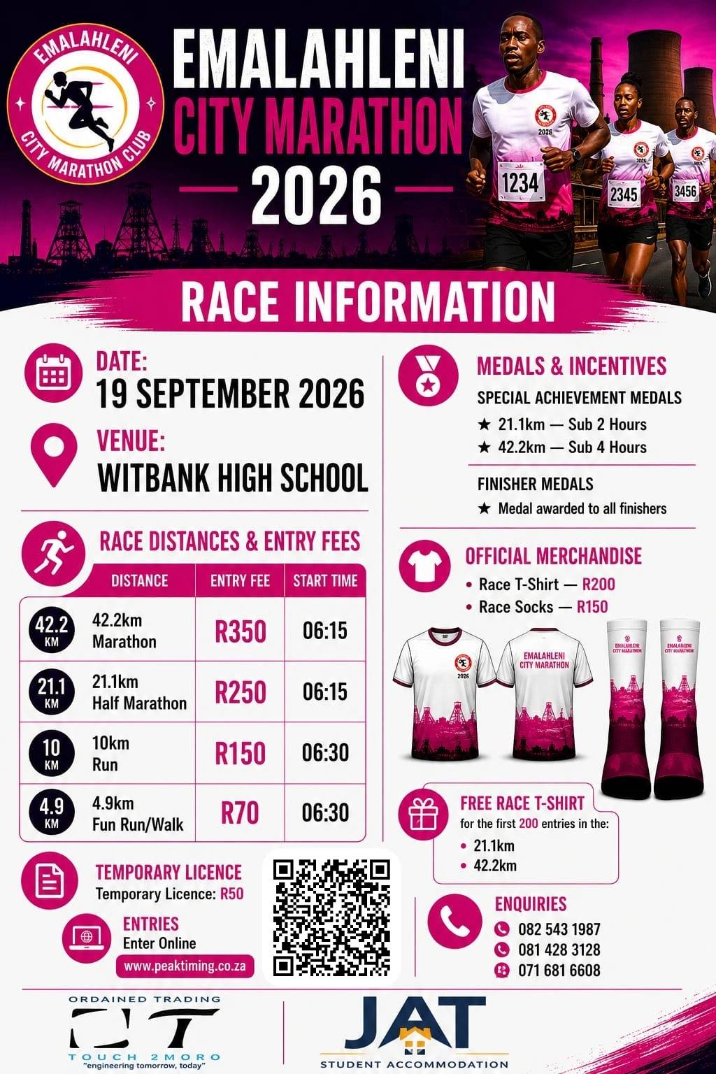Emalahleni City Marathon Club Facebook ad: Emalahleni City Marathon 2026