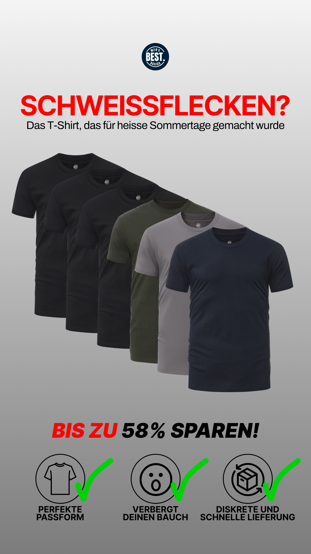 Men's Best Basics Facebook ad