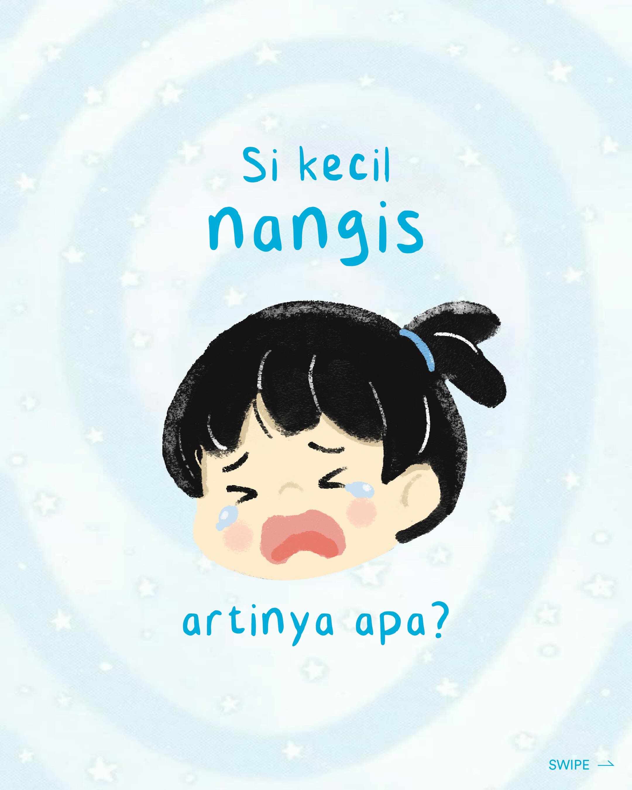 shazhaniaa Facebook ad: Si kecil nangis, artinya apa yaaa