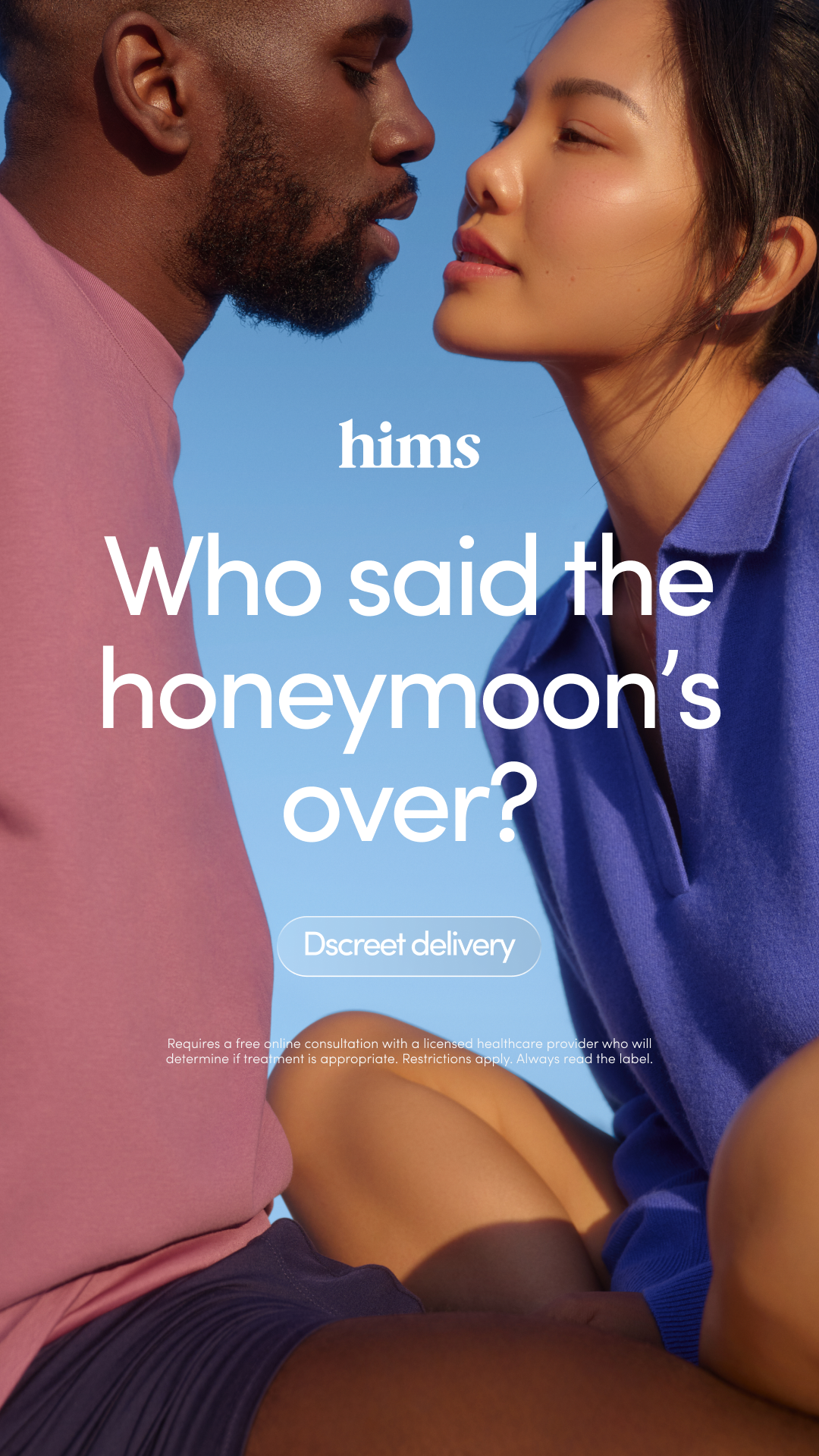 hims Facebook ad