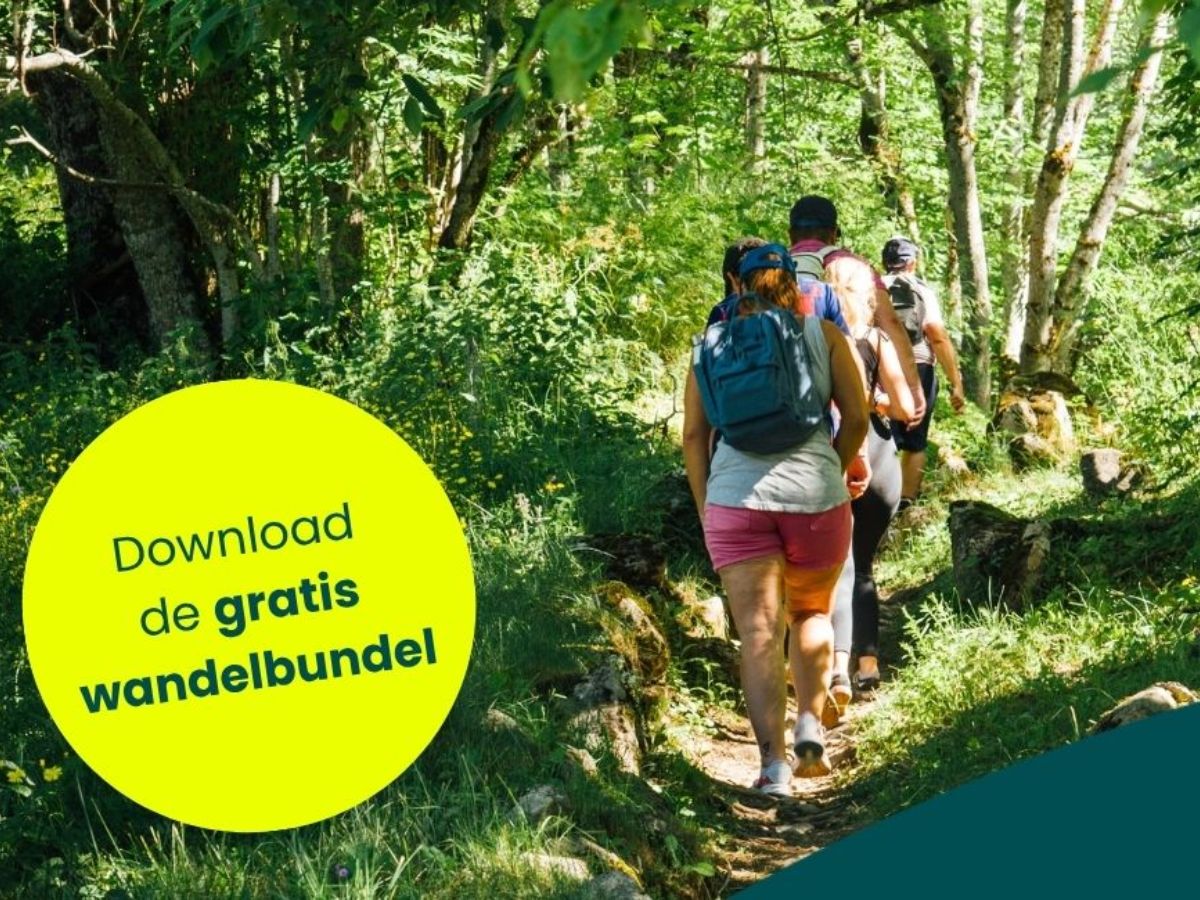 Pasar vzw Facebook ad: Download 25 gratis wandelroutes