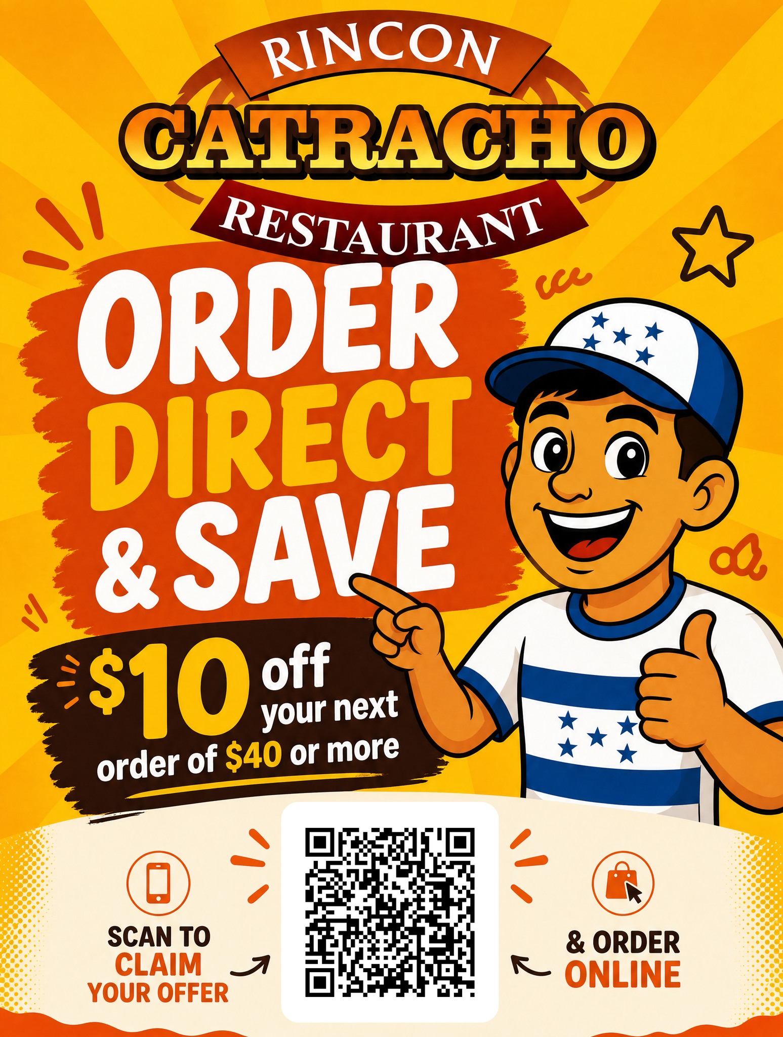 Rincon Catracho Restaurant Facebook ad: Login - Rincon Catracho Restaurant