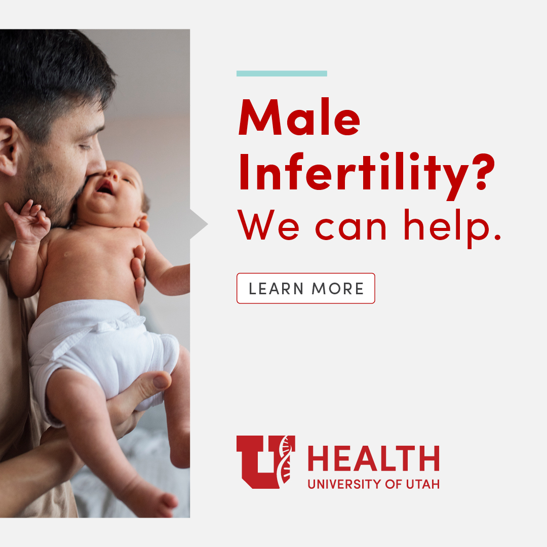 University of Utah Health Facebook ad: Struggling with Infertility?