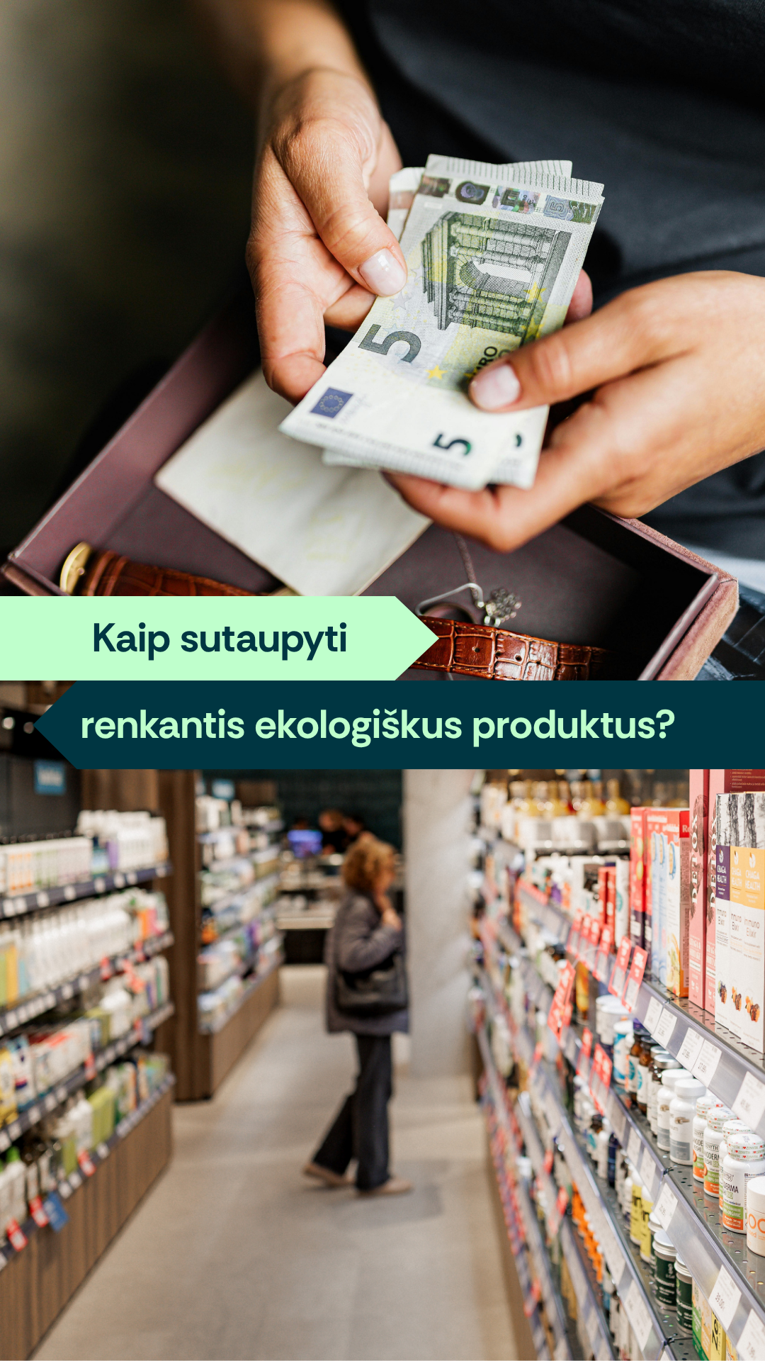 LIVIN sveiki produktai Facebook ad