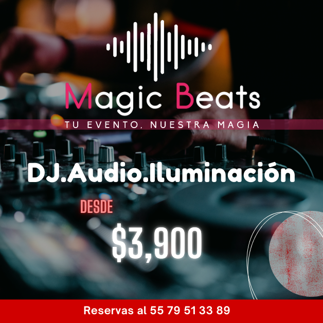 Magic Beats Facebook ad: Escribenos