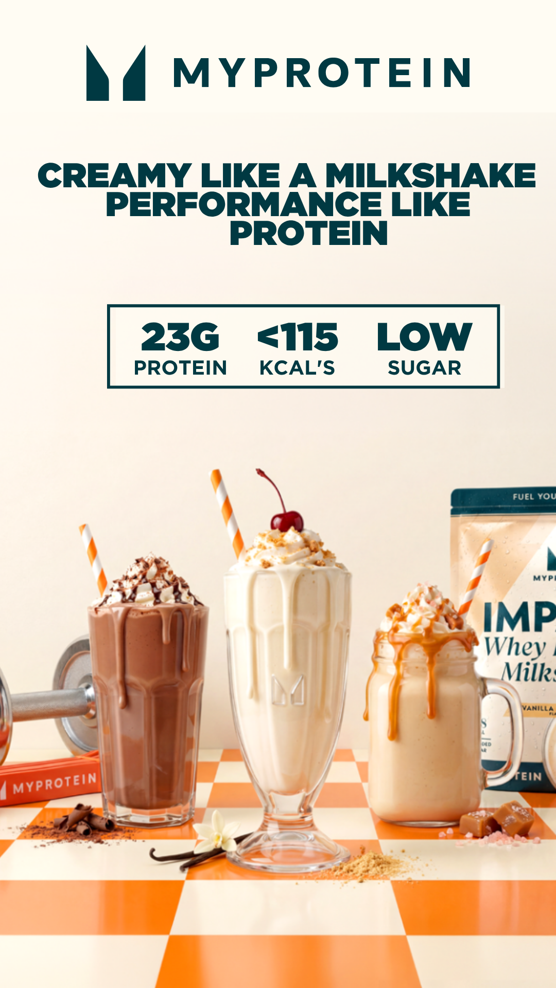 Myprotein Facebook ad