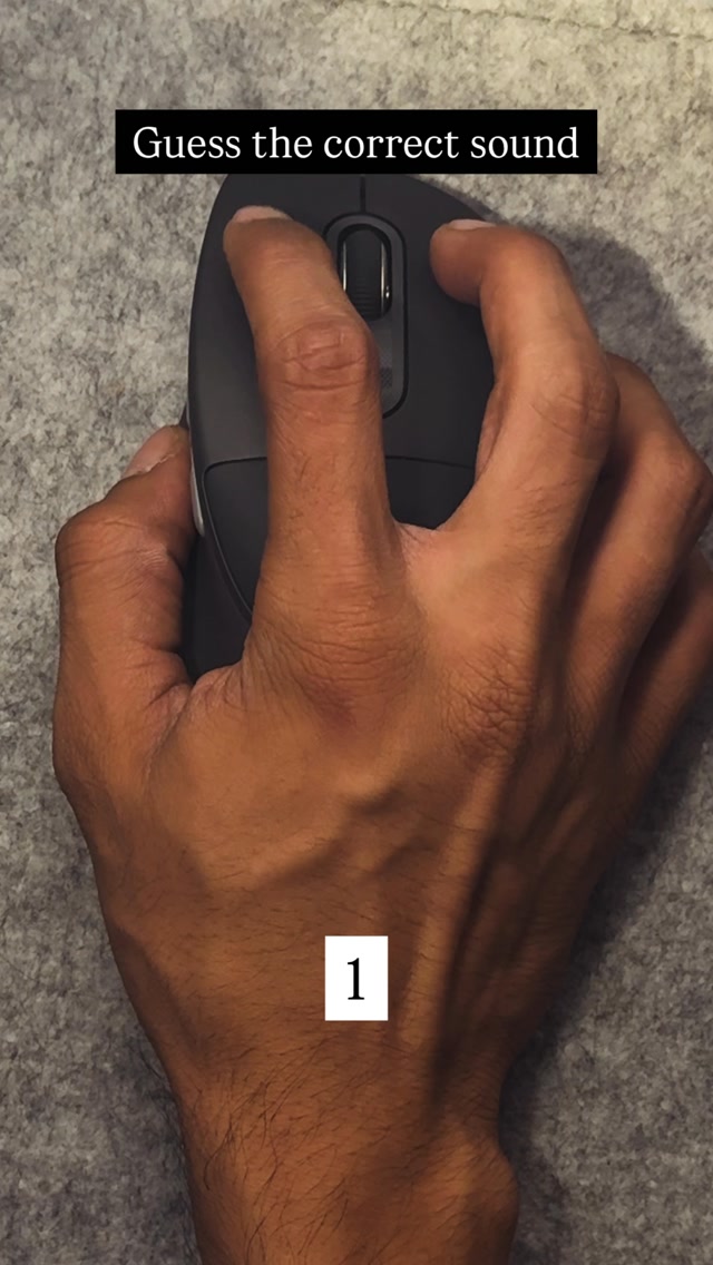 Logitech Facebook ad: Think you know your tech ASMR?