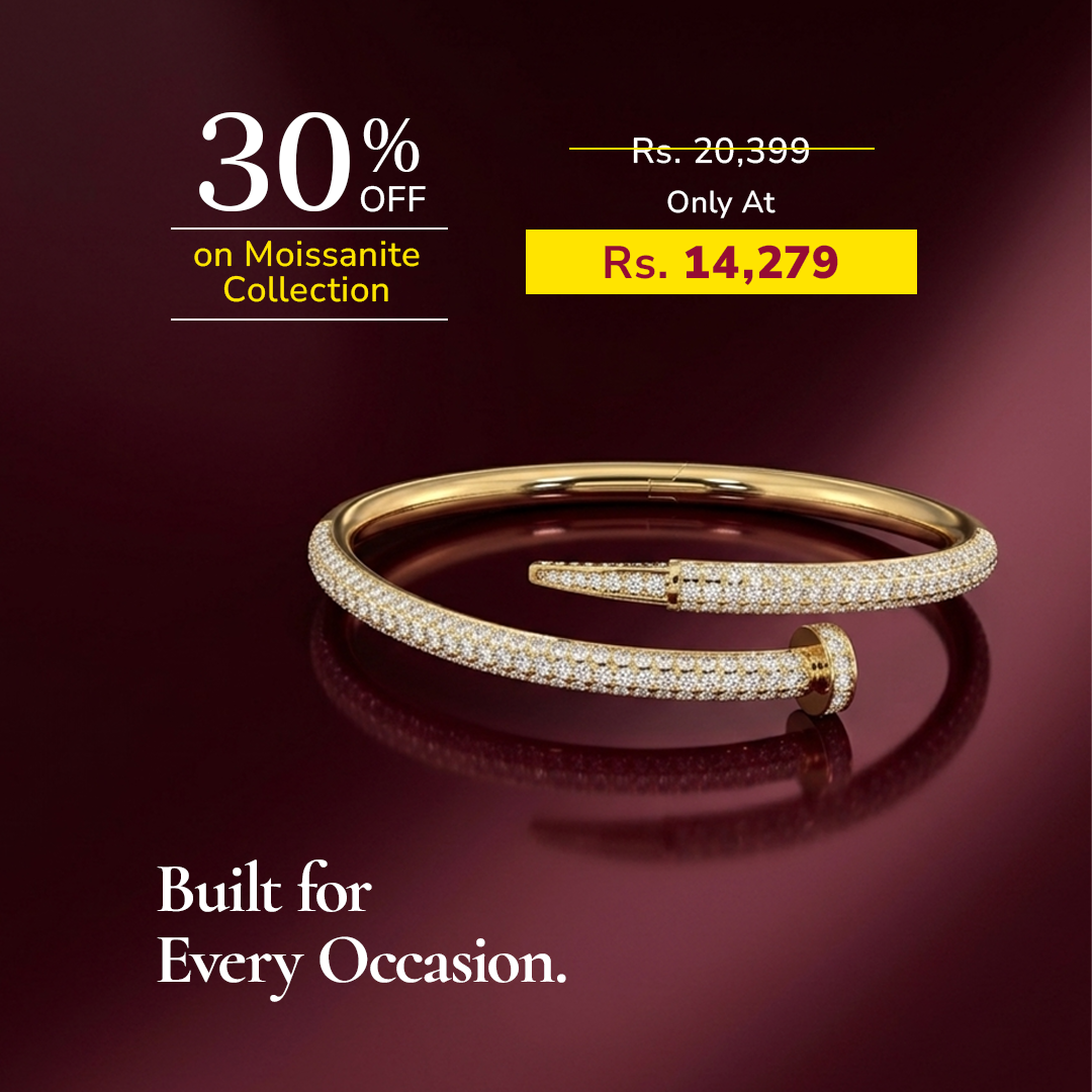 Caratbazaar.in Facebook ad: Bracelet Lovers, 30% Off First time