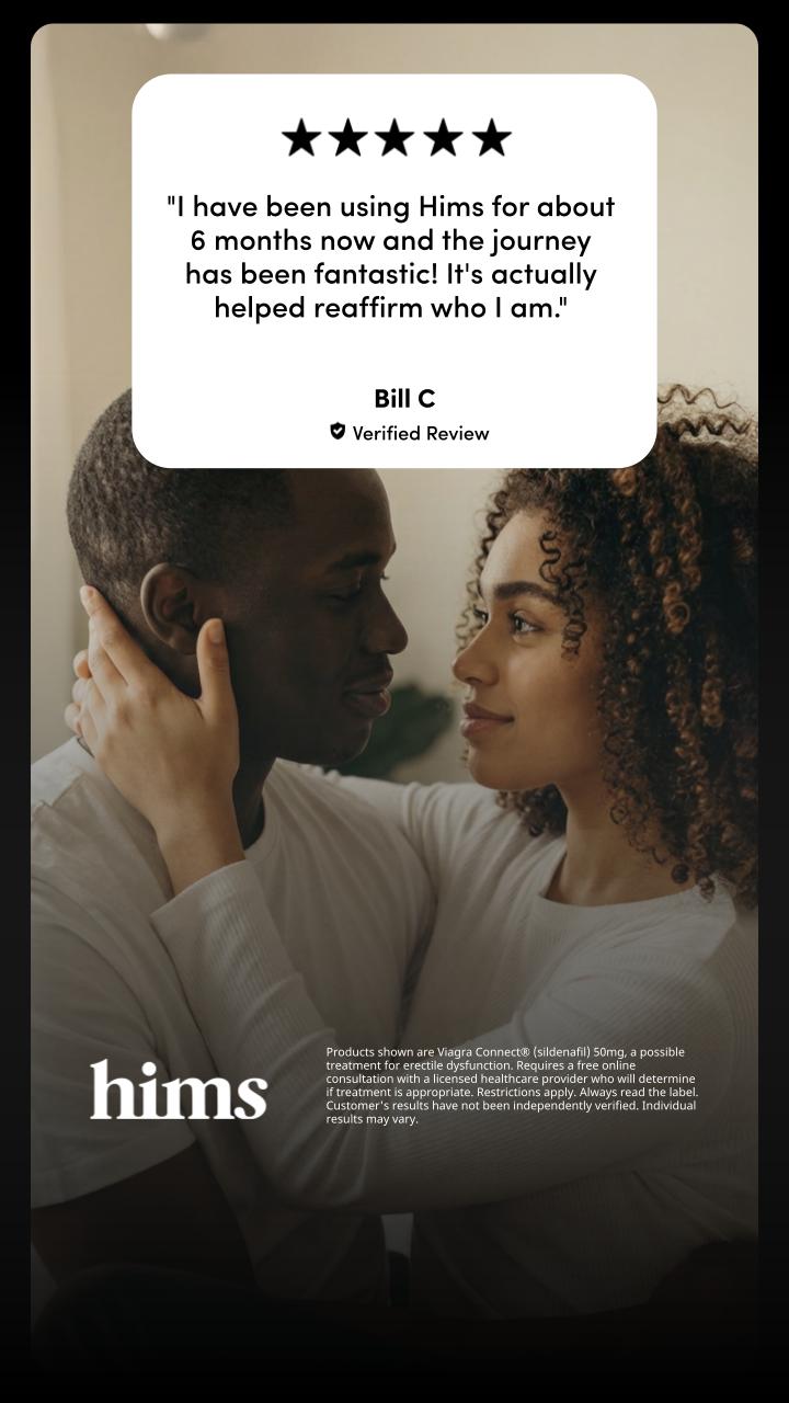 hims Facebook ad