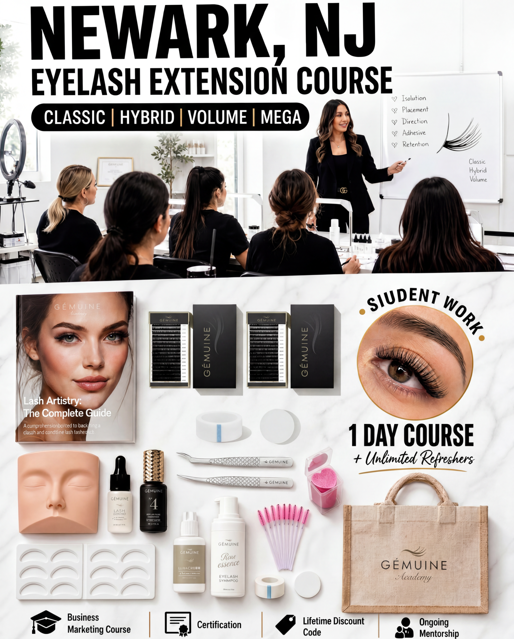 Gemuine Academy Facebook ad