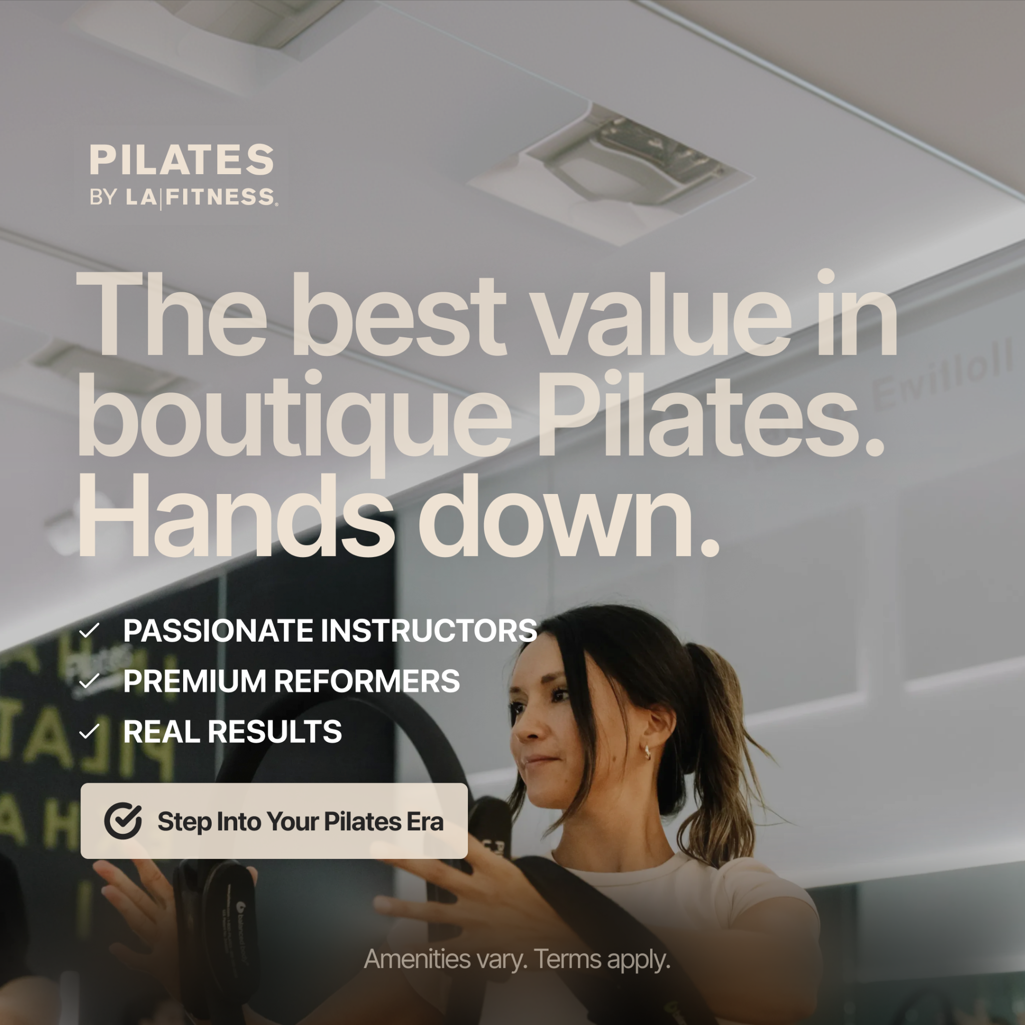 LA Fitness Facebook ad