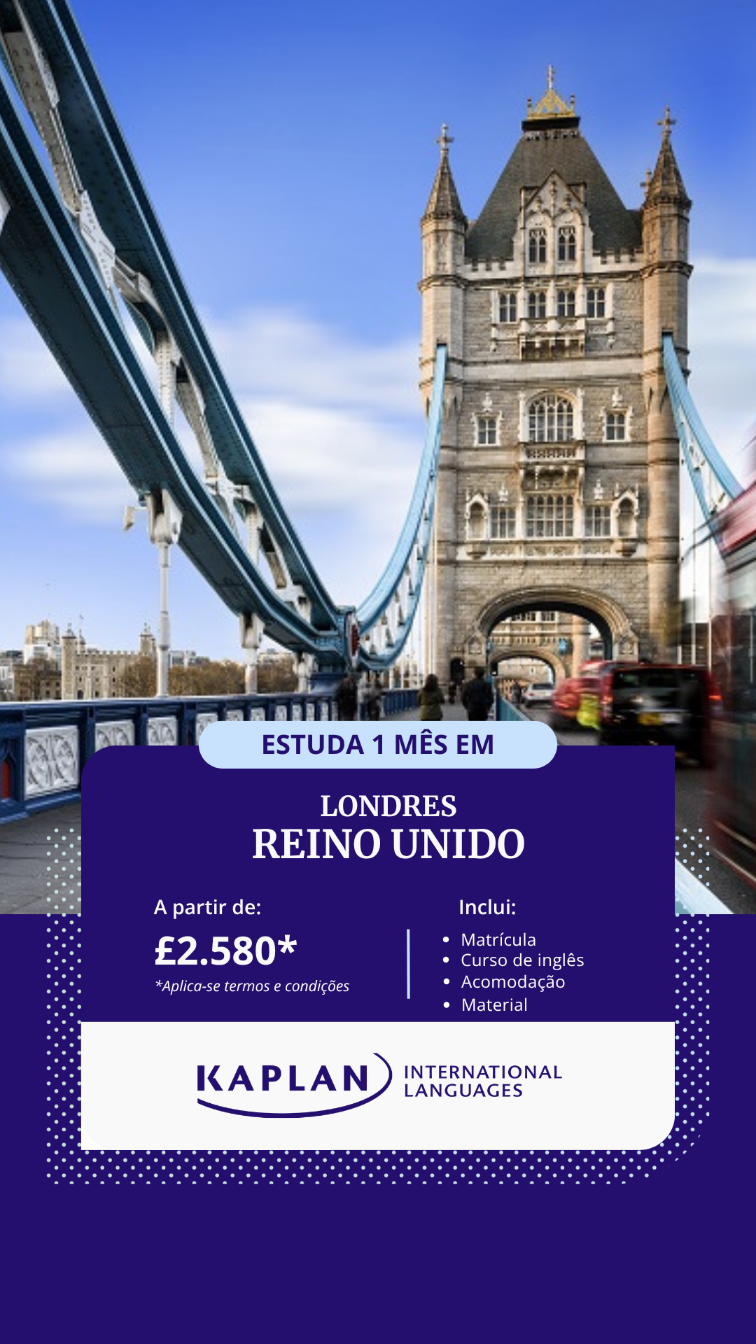 Kaplan International Languages - Brasil Facebook ad