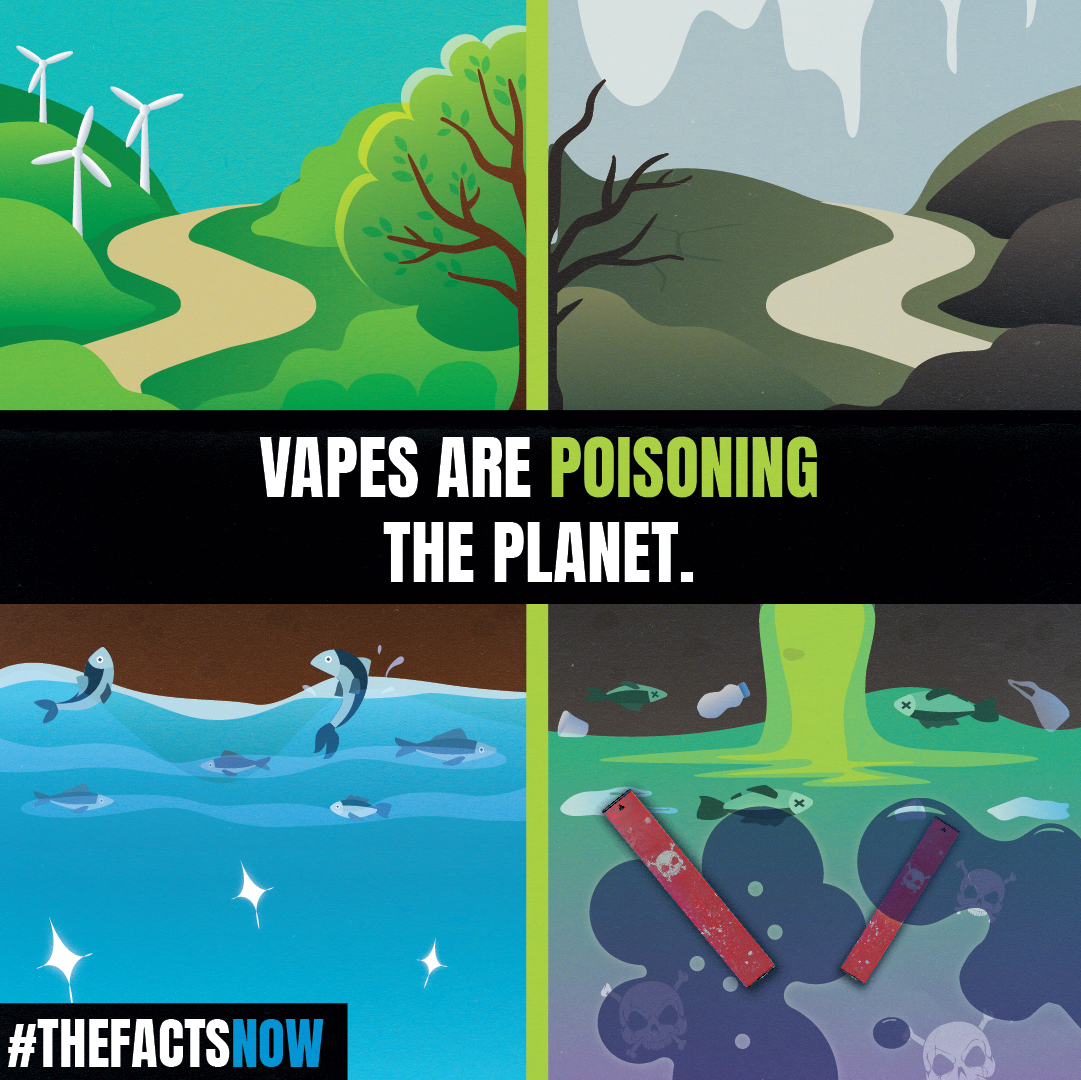 THE FACTS NOW Facebook ad: QUIT VAPING