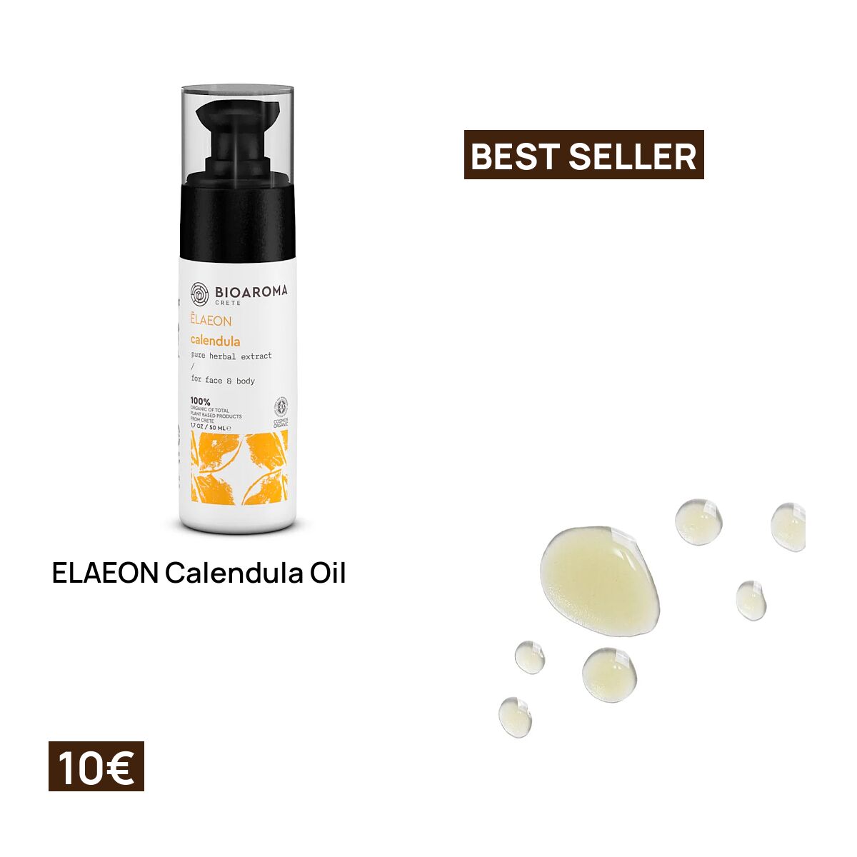 Bioaroma Crete Facebook ad: Pure Cretan nature for your daily routine.