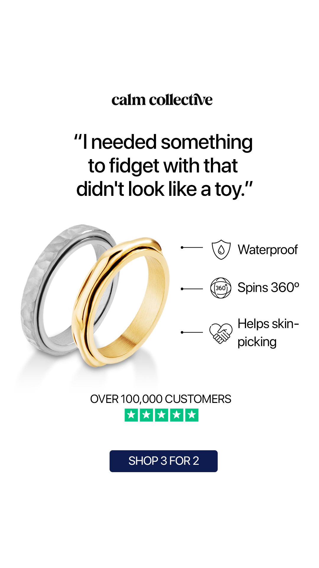 Calm Collective Facebook ad