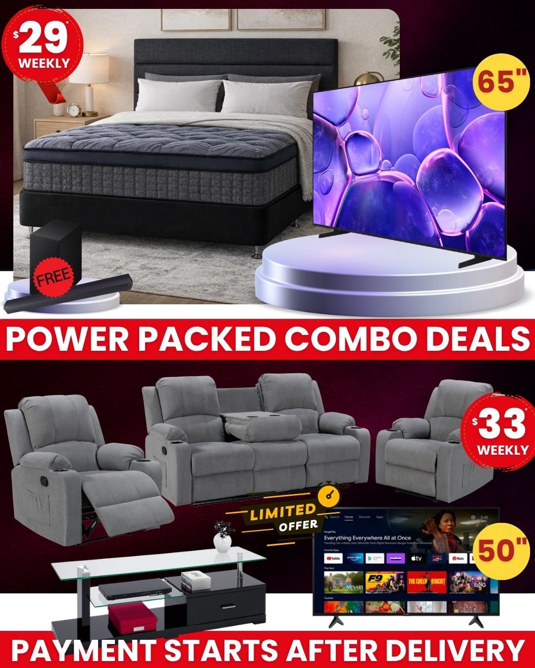 Furniture Clearance Centre Facebook ad
