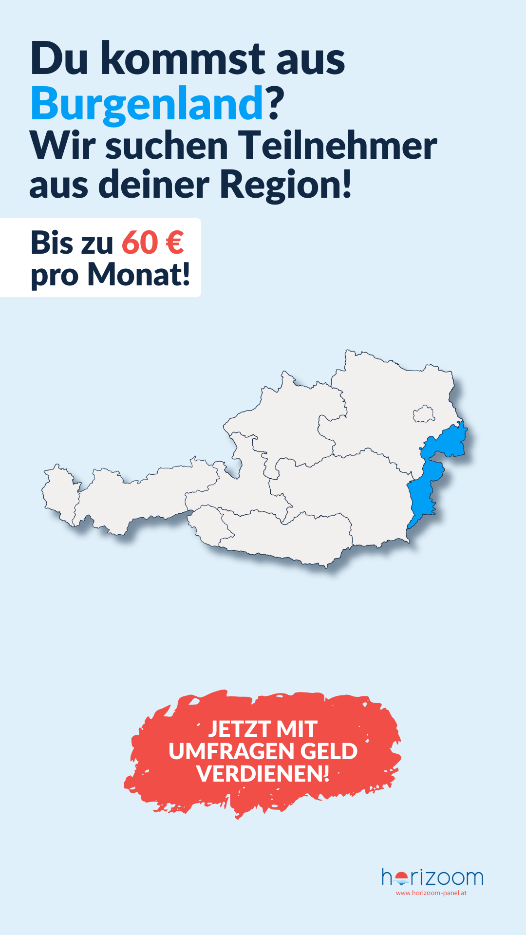 Horizoom panel Facebook ad