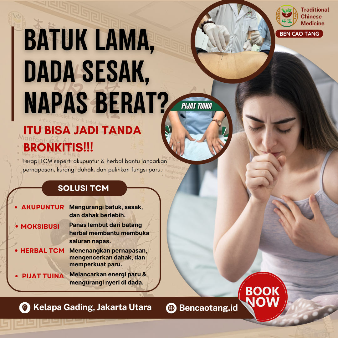 Ben Cao Tang - Griya Sehat & Herbal TCM Alami Facebook ad: Napas Berat & Batuk Tak Kunjung Sembuh?