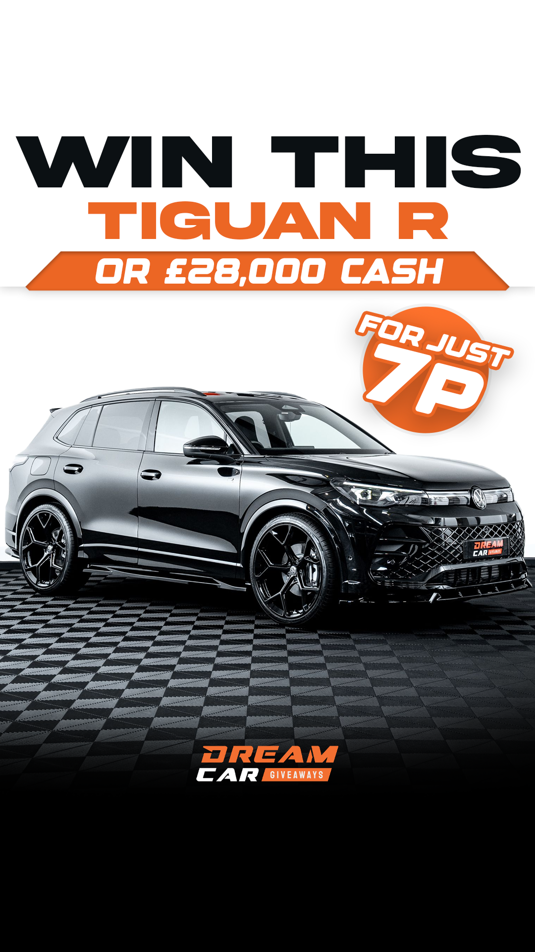 Dream Car Giveaways Facebook ad