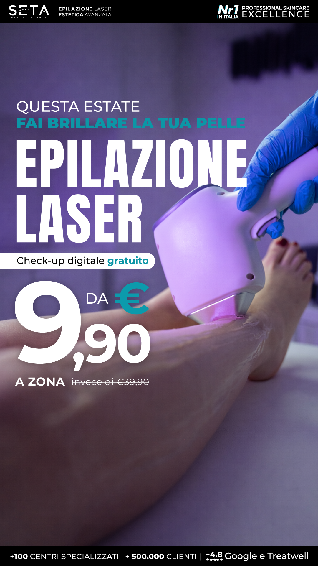 Setabeautyclinic-Nola Facebook ad from Mar 9, 2026