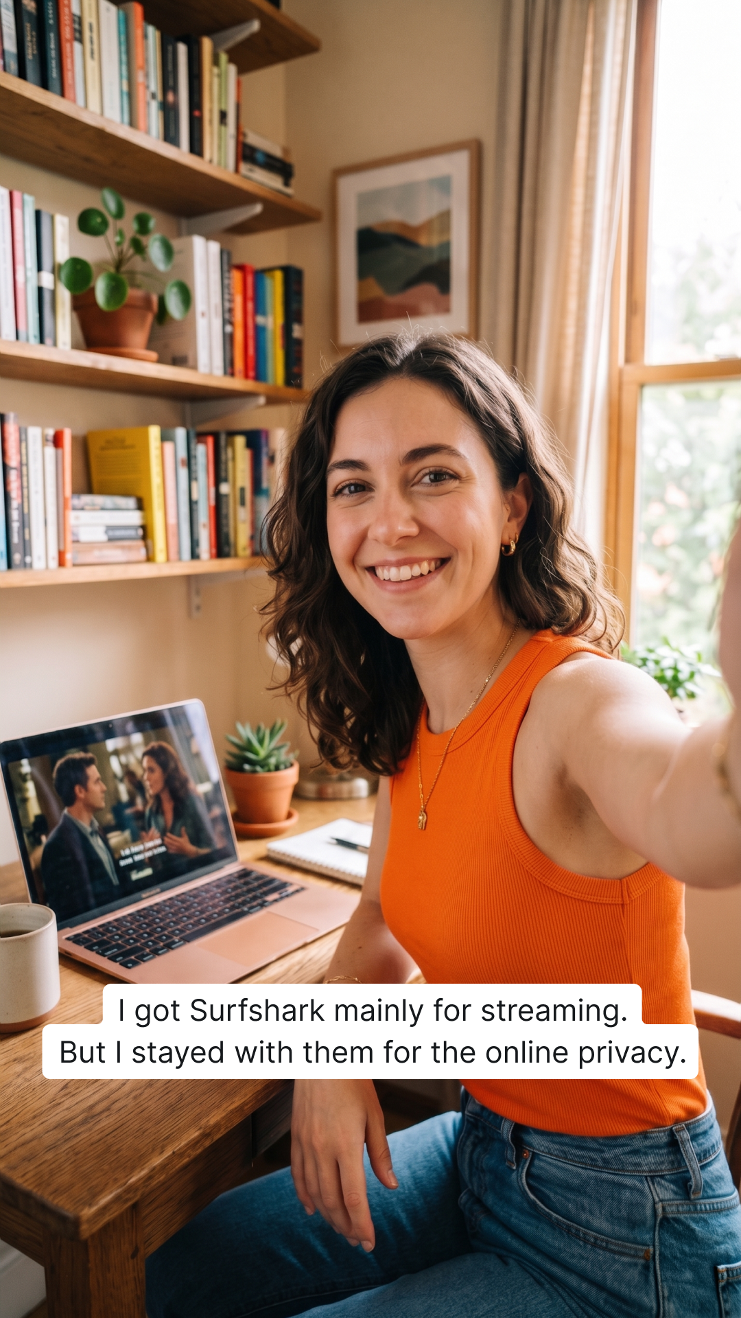 Surfshark Facebook ad