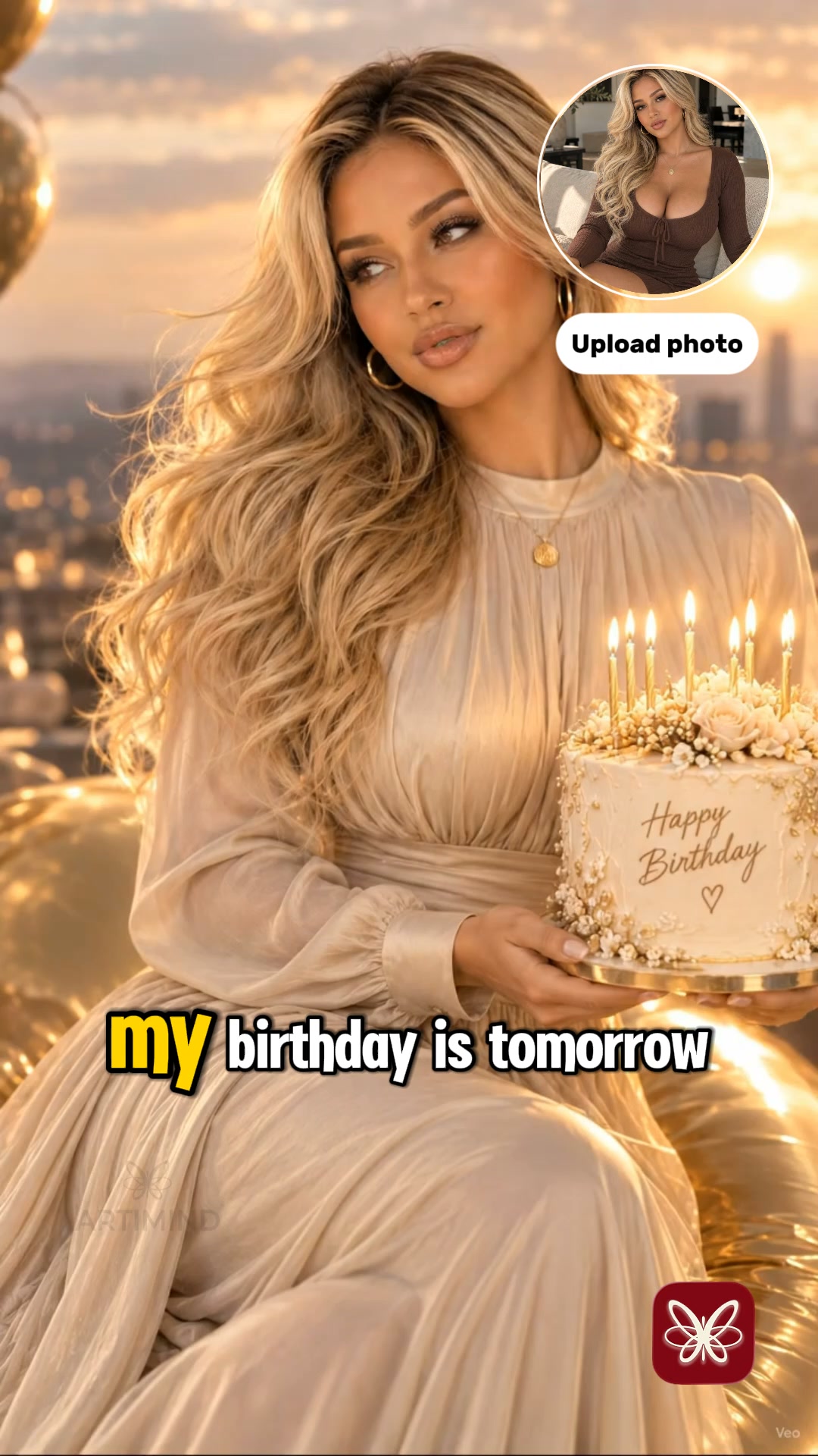 Genius Prompt AI Facebook ad: Make your birthday unforgettable!