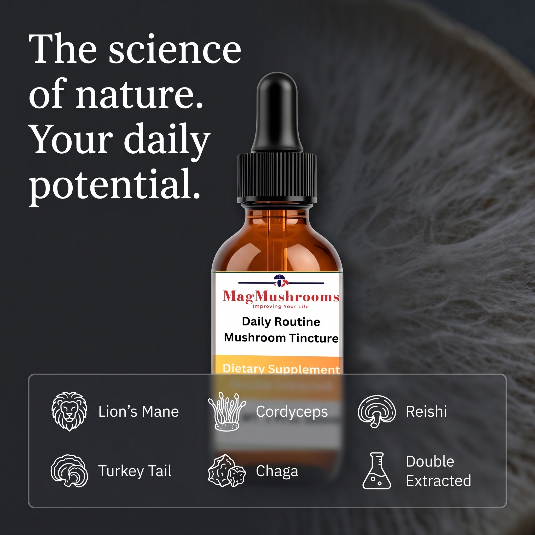 Mag Mushrooms and More Facebook ad