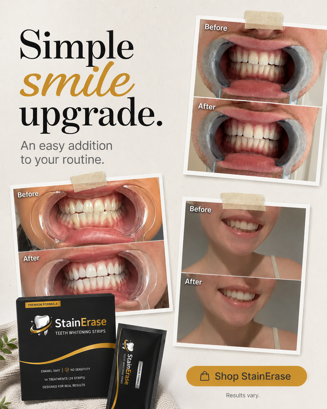 StainErase Facebook ad from May 8, 2026