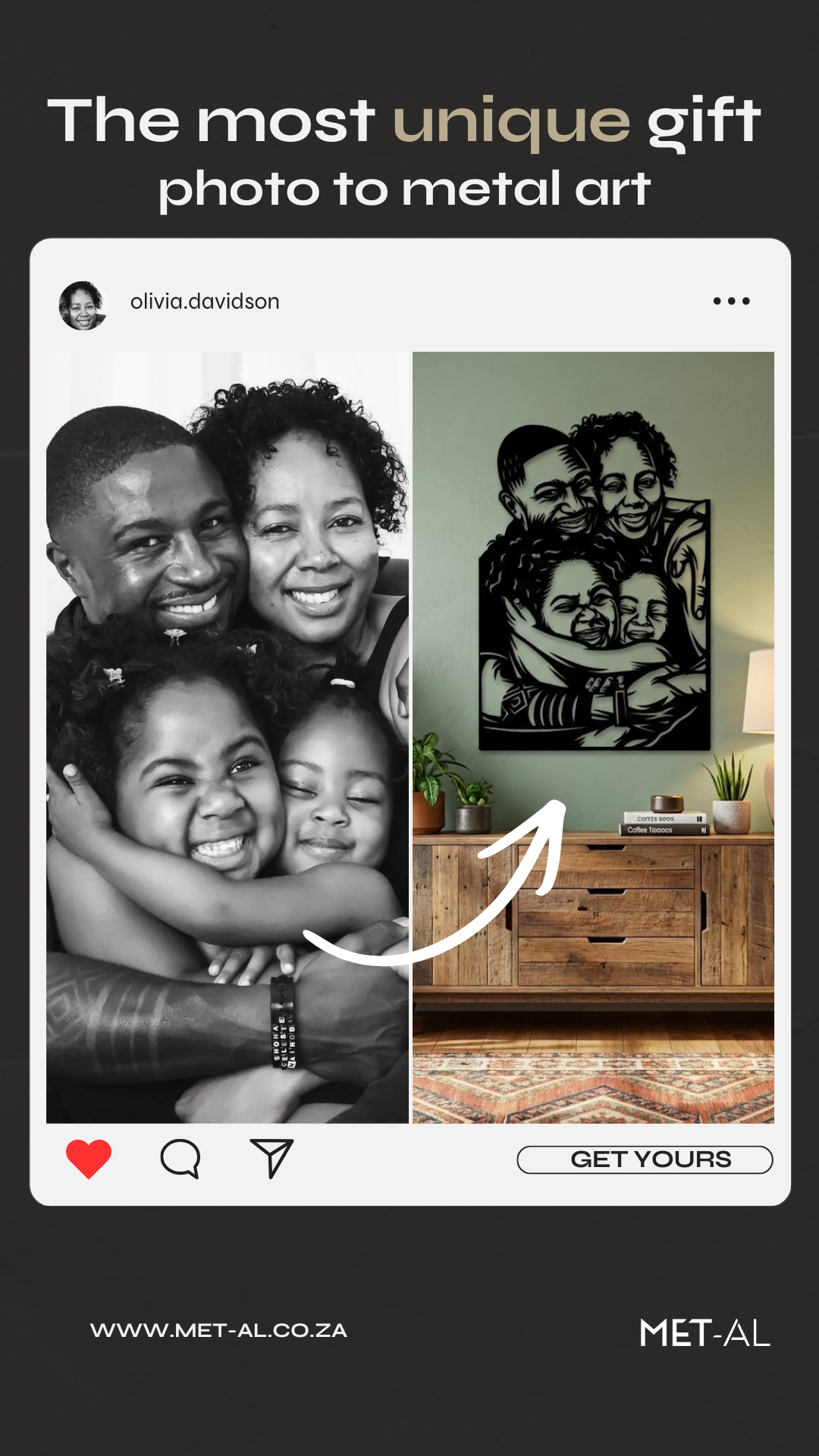 Met-al.co.za Facebook ad