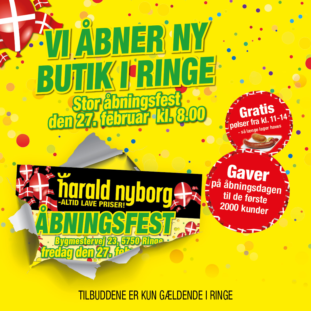 Harald Nyborg A/S Facebook ad