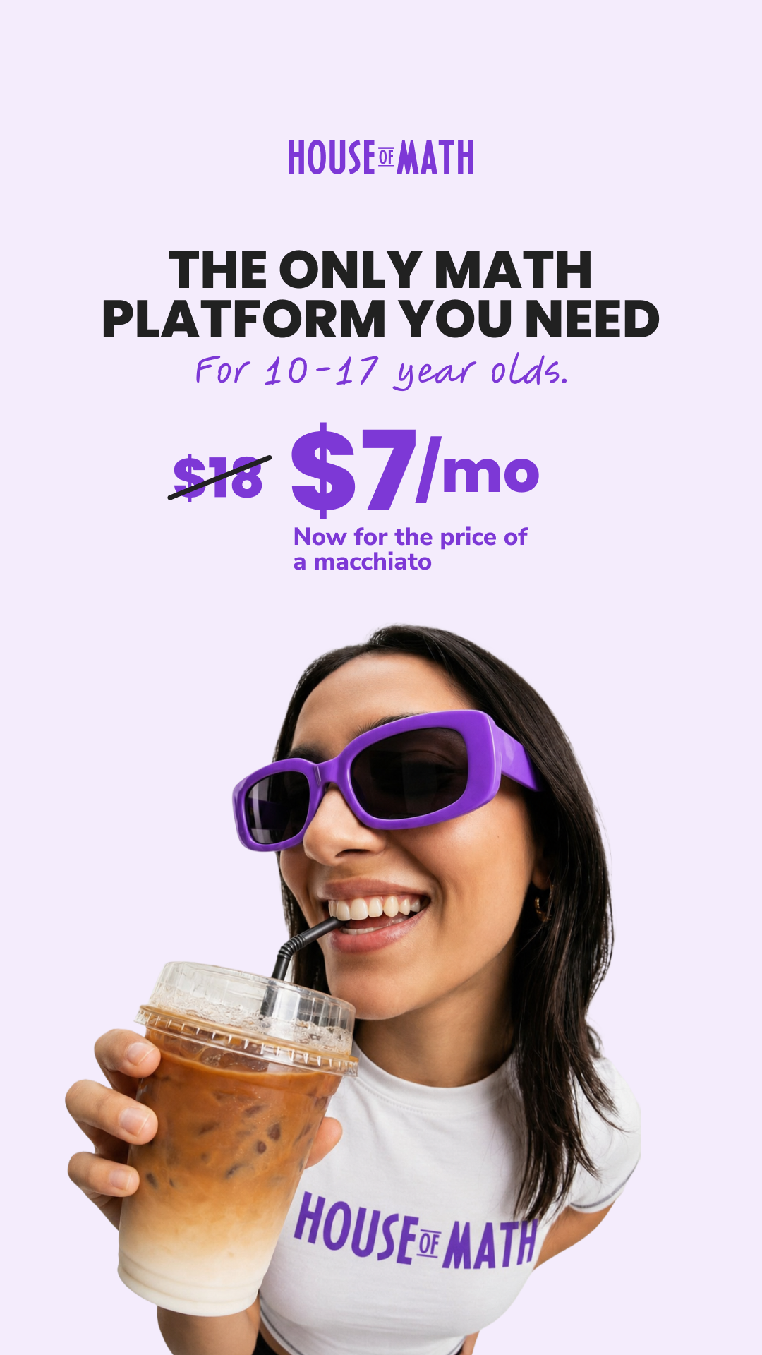 House of Math Facebook ad
