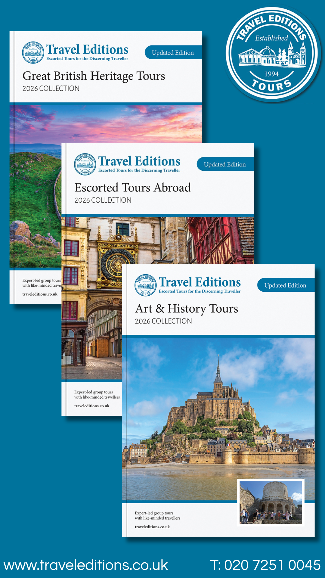 Travel Editions Facebook ad from Jan 14, 2026