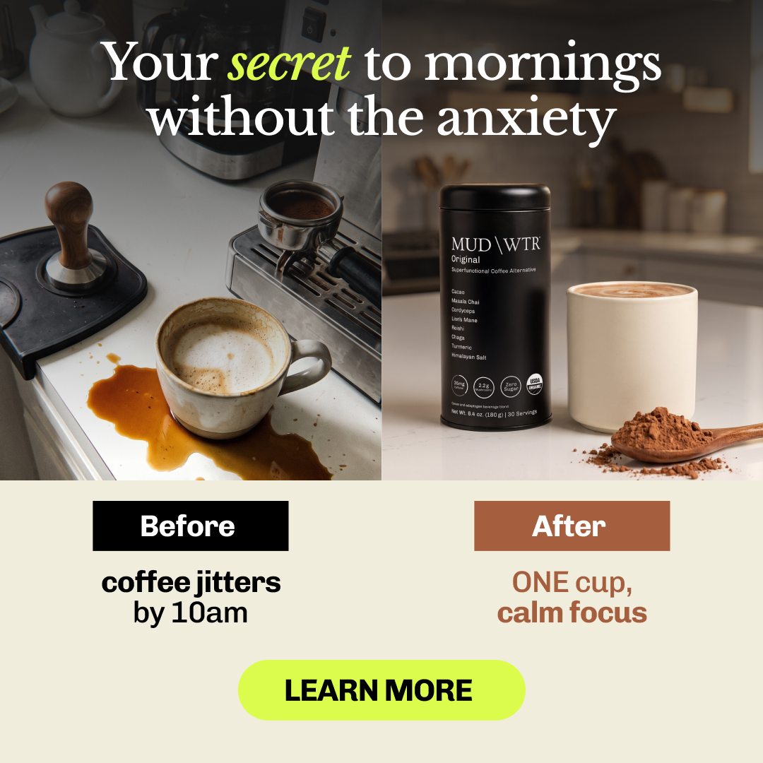 MUD\WTR Facebook ad