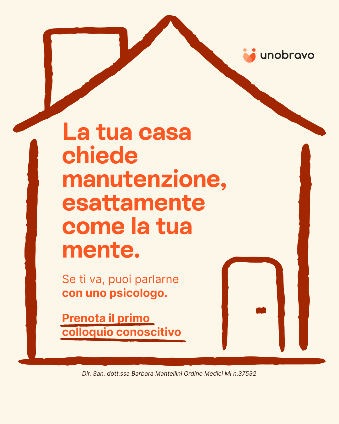 Unobravo Facebook ad