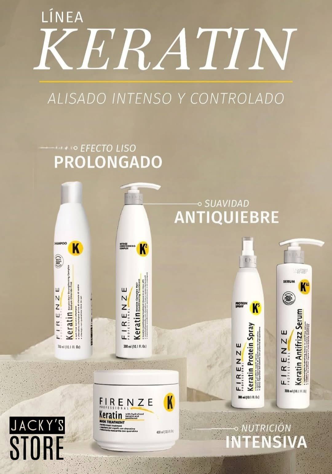 Jacky's STORE Facebook ad: ¡El cuidado profesional que tu cabello merece!
