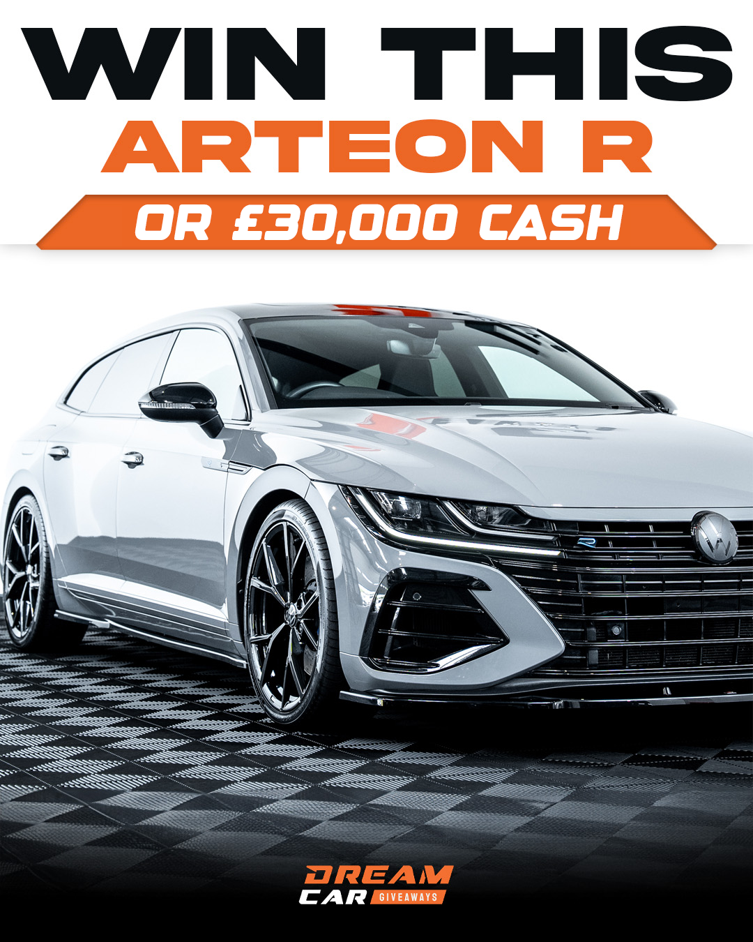 Dream Car Giveaways Facebook ad