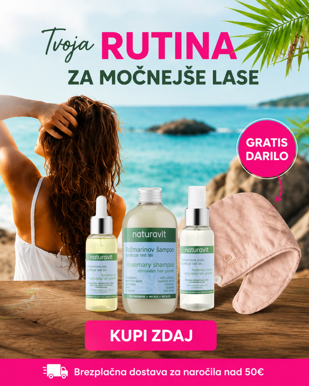 Naturavit kozmetika Facebook ad