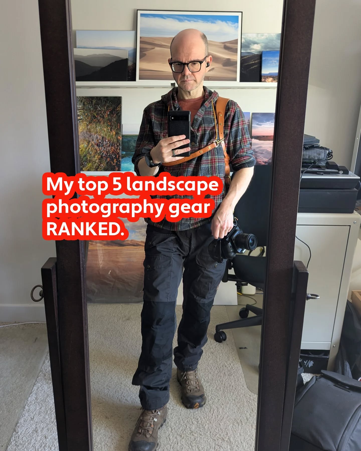 Scott Wurzel Photography Facebook ad: My No. 1 piece of gear is one…