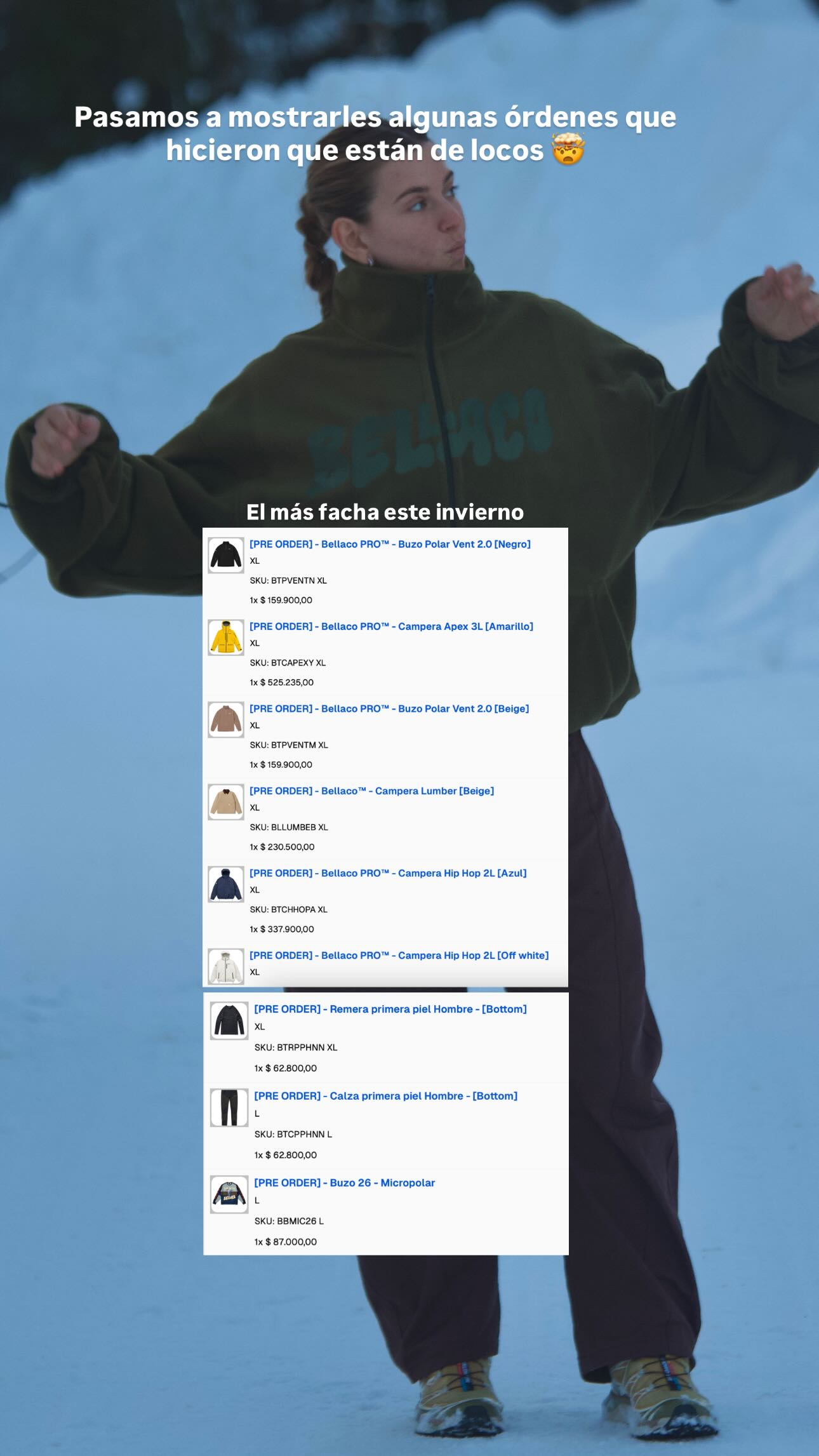 Bellaco Facebook ad