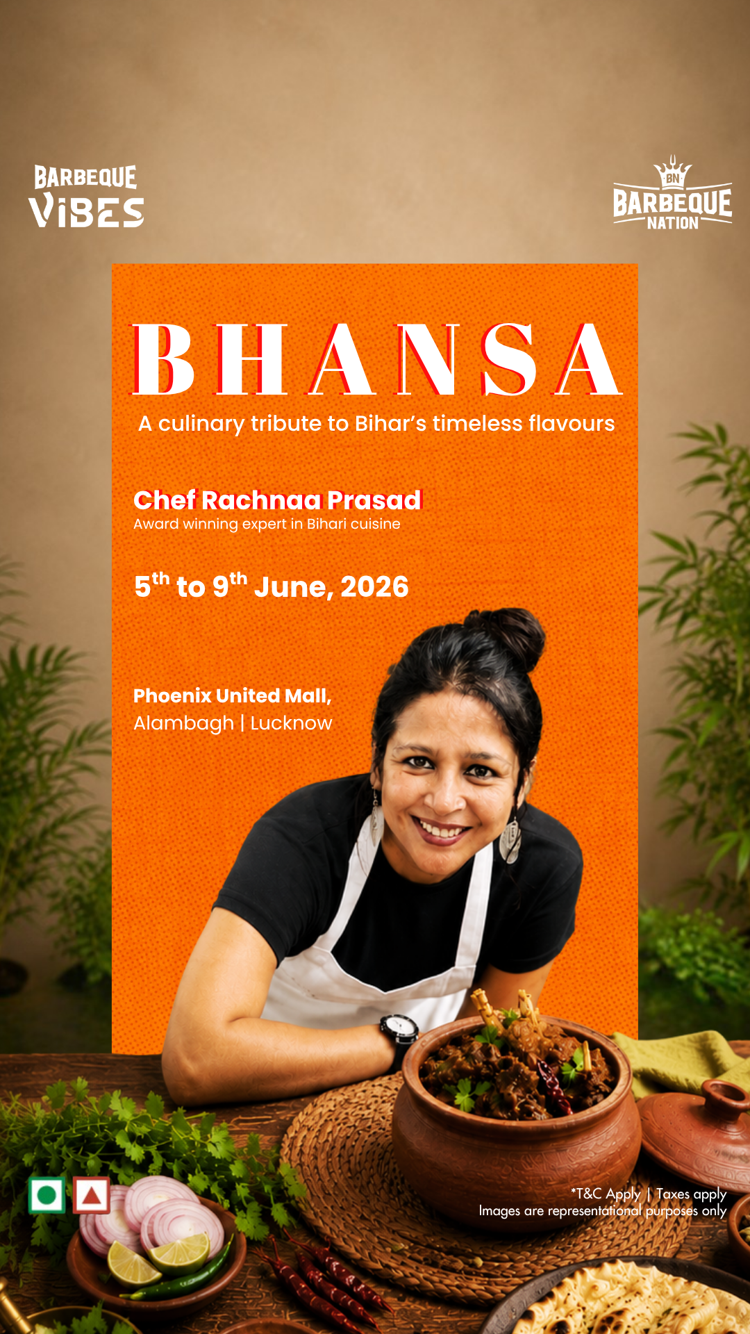 Barbeque Nation Facebook ad
