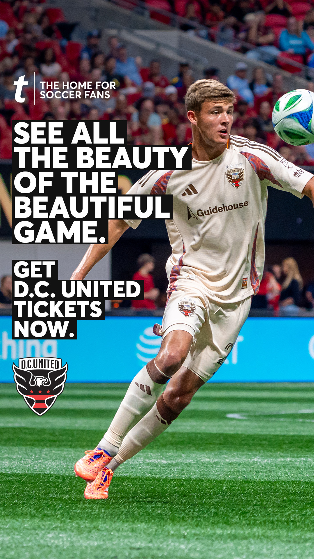 Ticketmaster Facebook ad