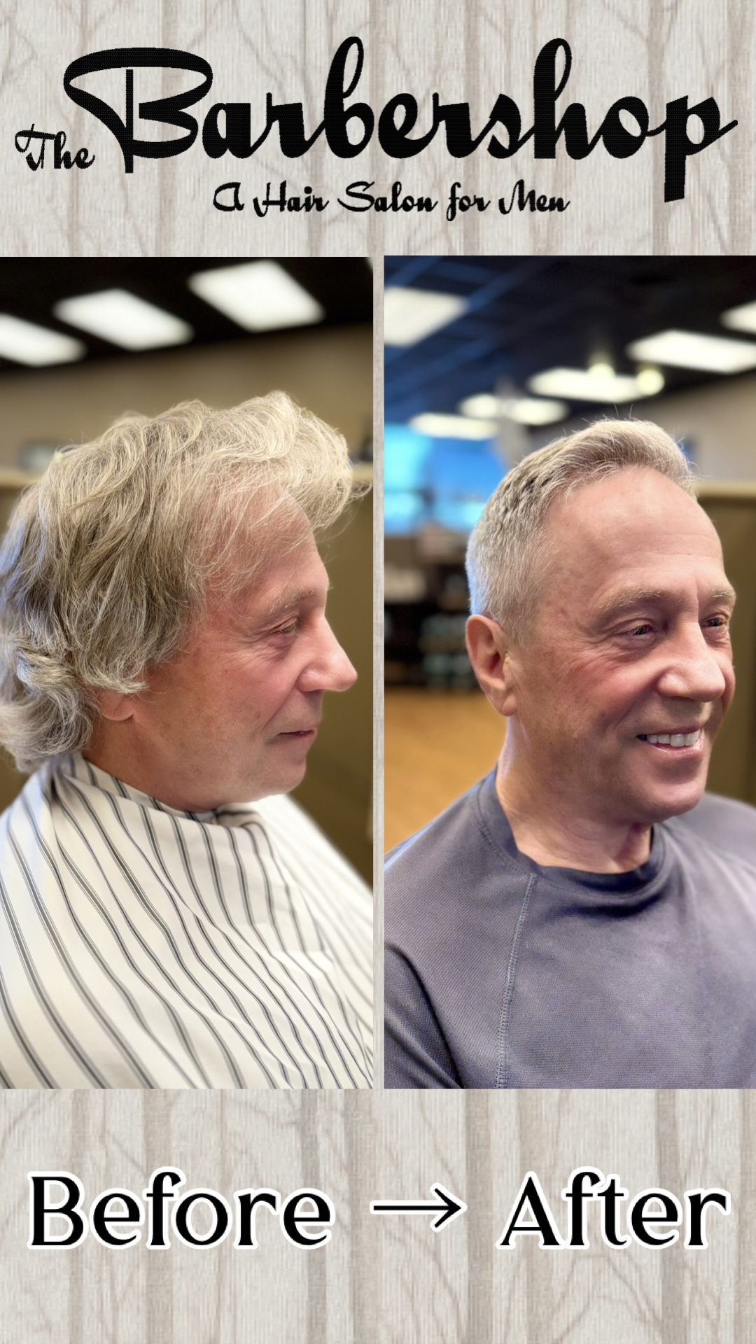 The Barbershop a Hair Salon for Men Facebook ad